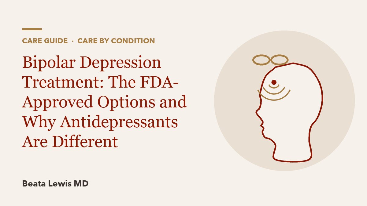 Bipolar Depression Treatment: The FDA-Approved Options and Why Antidepressants Are Different