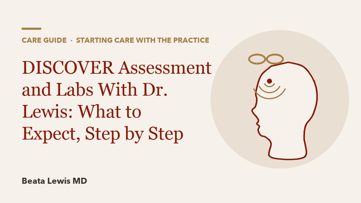 DISCOVER Assessment and Labs With Dr. Lewis: What to Expect, Step by Step