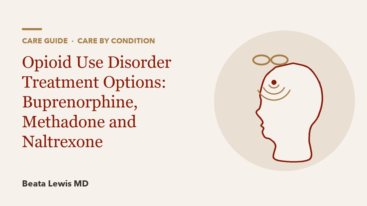 Opioid Use Disorder Treatment Options: Buprenorphine, Methadone and Naltrexone