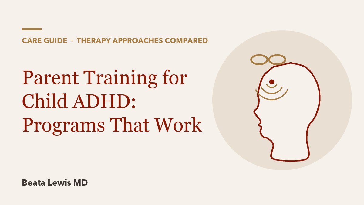 Parent Training for Child ADHD: Programs That Work