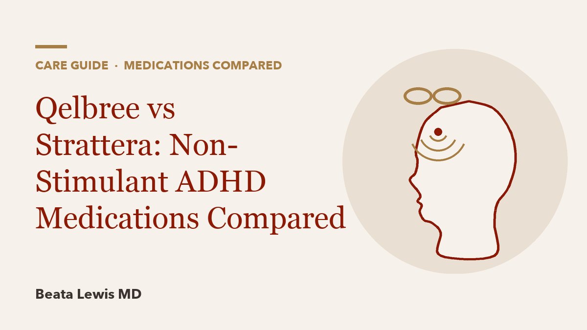 Qelbree vs Strattera: Non-Stimulant ADHD Medications Compared